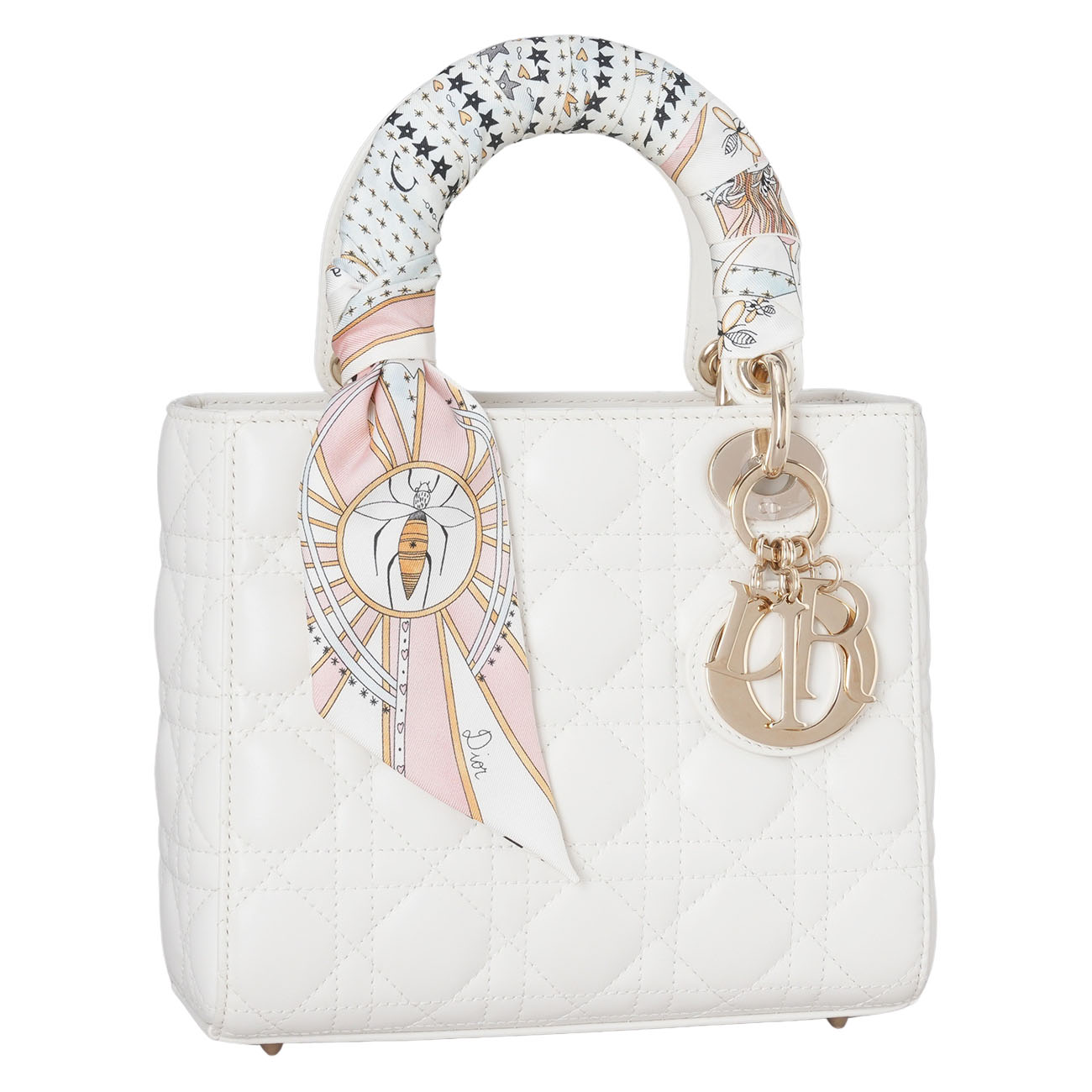 CHRISTIAN DIOR(USED)디올 레이디디올 스몰 & 트윌리